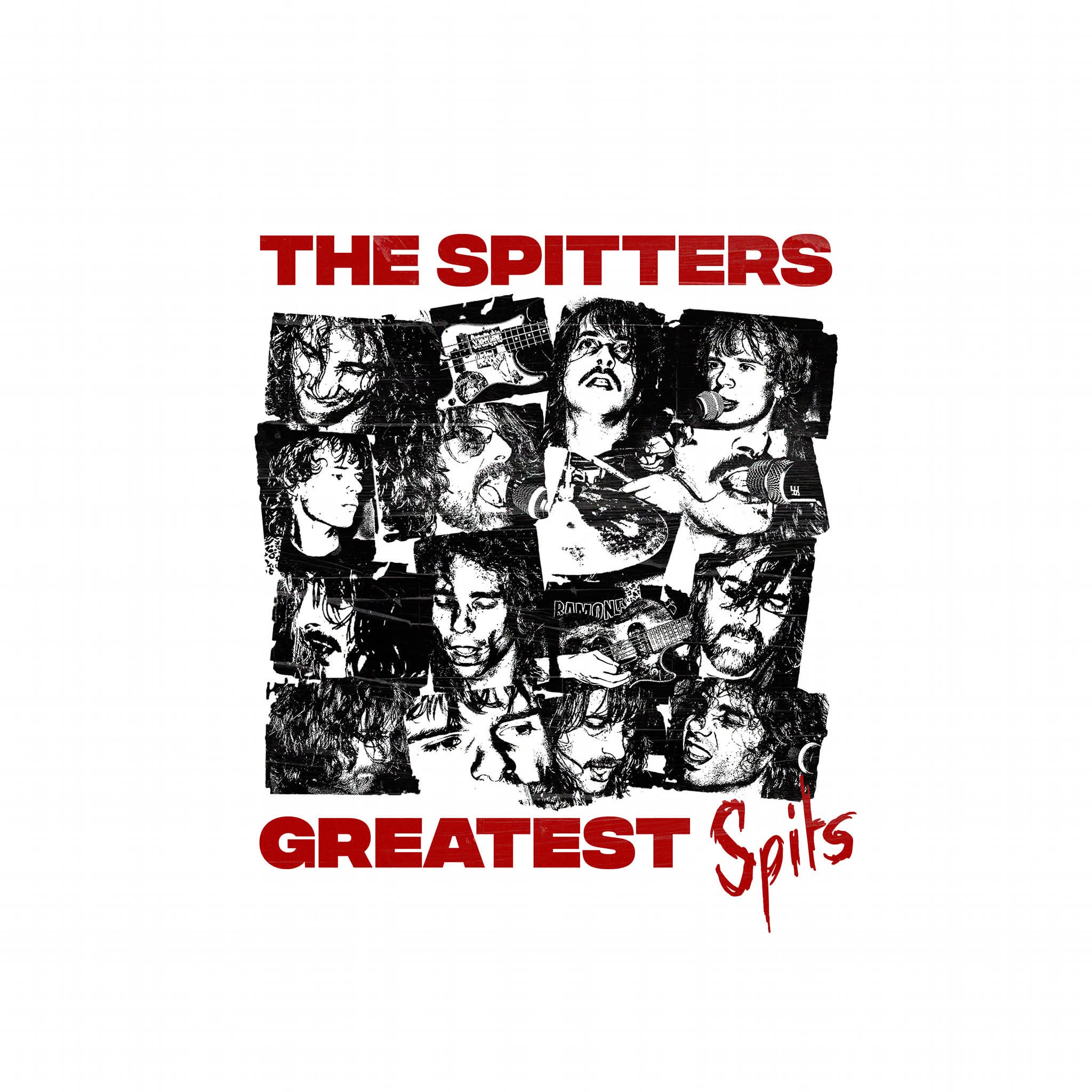 THE SPITTERS - "Greatest Spits" - Limited colored 12" Vinyl LP