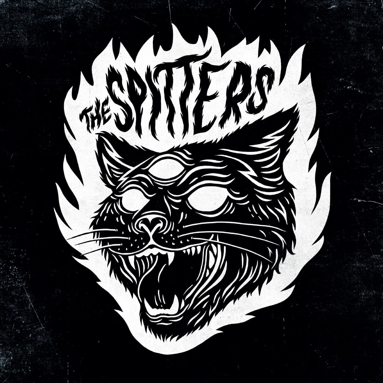 THE SPITTERS - "Kitty Brain" - Limited Colored 12" LP Vinyl